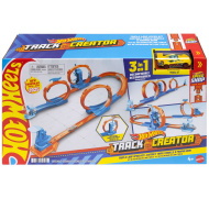 Hot Wheels: Tripla hurok pálya kreátor szett - Mattel