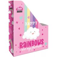 ICO: Lizzysuli Lollipop Rainbow szivárvány mintás irattartó papucs A/4-es méretben