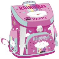ICO: Lizzysuli Prémium Lollipopp Rainbow ergonomikus iskolatáska, hátizsák 39x35x24 cm