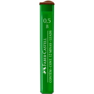 Faber-Castell: Ironbetét 12db-os, 0,5mm, B