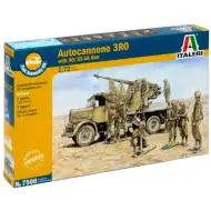 Italeri 1/72 Autocannone 3RO légvédelmi löveg 8db figurával makett szett