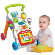 Baby készségfejlesztő és járássegítő játékszett fény és hang effektekkel