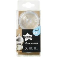 Tommee Tippee: Closer to Nature közepes folyású cumisüveg cumi 2db (3 hó+)