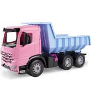 LENA: Mercedes-Benz Arocs rózsaszín dömper 67 cm