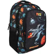 Luna: Must Team Xpression űrhajós 3 rekeszes iskolatáska, hátizsák 32x18x43cm