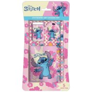 Luna: Disney Stitch 5db-os rózsaszín írószer szett