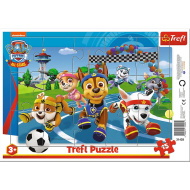 Mancs Őrjárat: Sportos kaland 15db-os keretes puzzle - Trefl