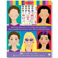 Melissa & Doug: Készíts arcot matricás kreatív szett