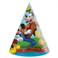 Disney Mickey egeres papír party kalap 6db-os szett