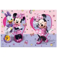 Minnie egér és Daisy mintás műanyag asztalterítő 120x180cm