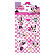 Luna: Minnie egér öntapadós matrica szett 8x12cm-es íven 5db