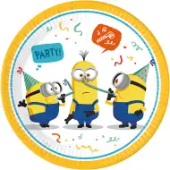 Minyonos parti papírtányér 8db-os szett