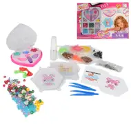 Girl Set: 2az1-ben smink és ékszerkészítő szett kiegészítőkkel