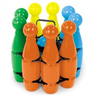 Bowling szett 9db bábúval, 2db golyóval 25cm