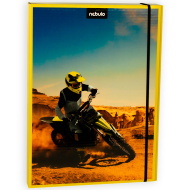 Nebulo: Füzetbox A/4-es méretben Motocross mintával