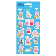 Luna: Peppa malac 3D pufi matrica szett 10x22cm-es íven