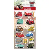 Disney Verdák 3D pufi matrica szett 10x22cm-es íven