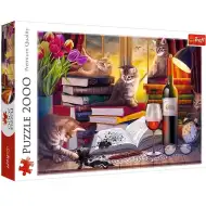 Macskaest 2000db-os prémium puzzle - Trefl