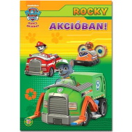 Mancs Őrjárat: Rocky akcióban! foglalkoztató könyv