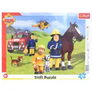 Sam a tűzoltó: Mindig őrségben 25 db-os keretes puzzle - Trefl