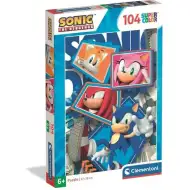 Sonic 104db-os supercolor puzzle - Clementoni