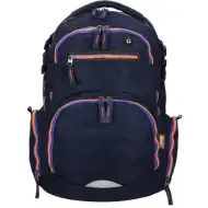 Spirit: Stinger sötétkék prémium ergonomikus iskolatáska hátizsák 26x32x44cm