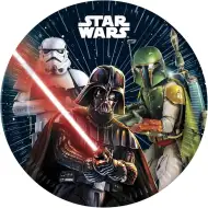 Star Wars 8db-os papírtányér szett 23cm-es