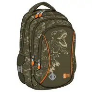 St.Right T-Rex Junior háromrekeszes iskolatáska, hátizsák 39x27x17cm