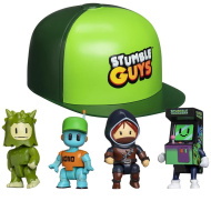 Stumble Guys mini meglepetés figura sapkában 2. sorozat 1db