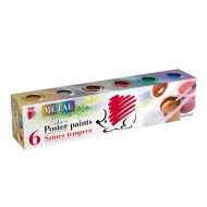 ICO: Süni Tégelyes tempera metál színekben 6x25ml