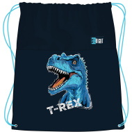 St.Right Kék T-Rex tornazsák, sportzsák 34x43cm