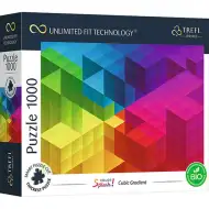 Color Splash Kocka gradiens 1000 db-os UFT puzzle - Trefl