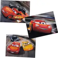 Verdák 3 szuper puzzle 3x24db-os 3D hatású képpel